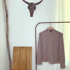 Who What Wear Formal Silk Blouse
